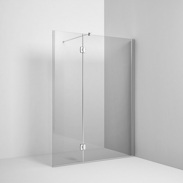 Душевая кабинка Vetro fisso con anta mobile