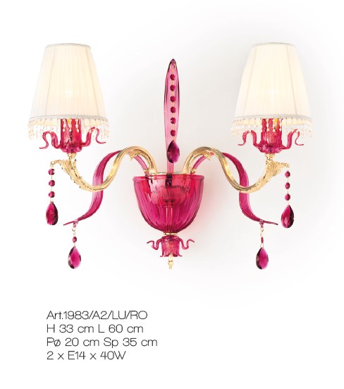 Настенная лампа  1983/A2/LU/RO