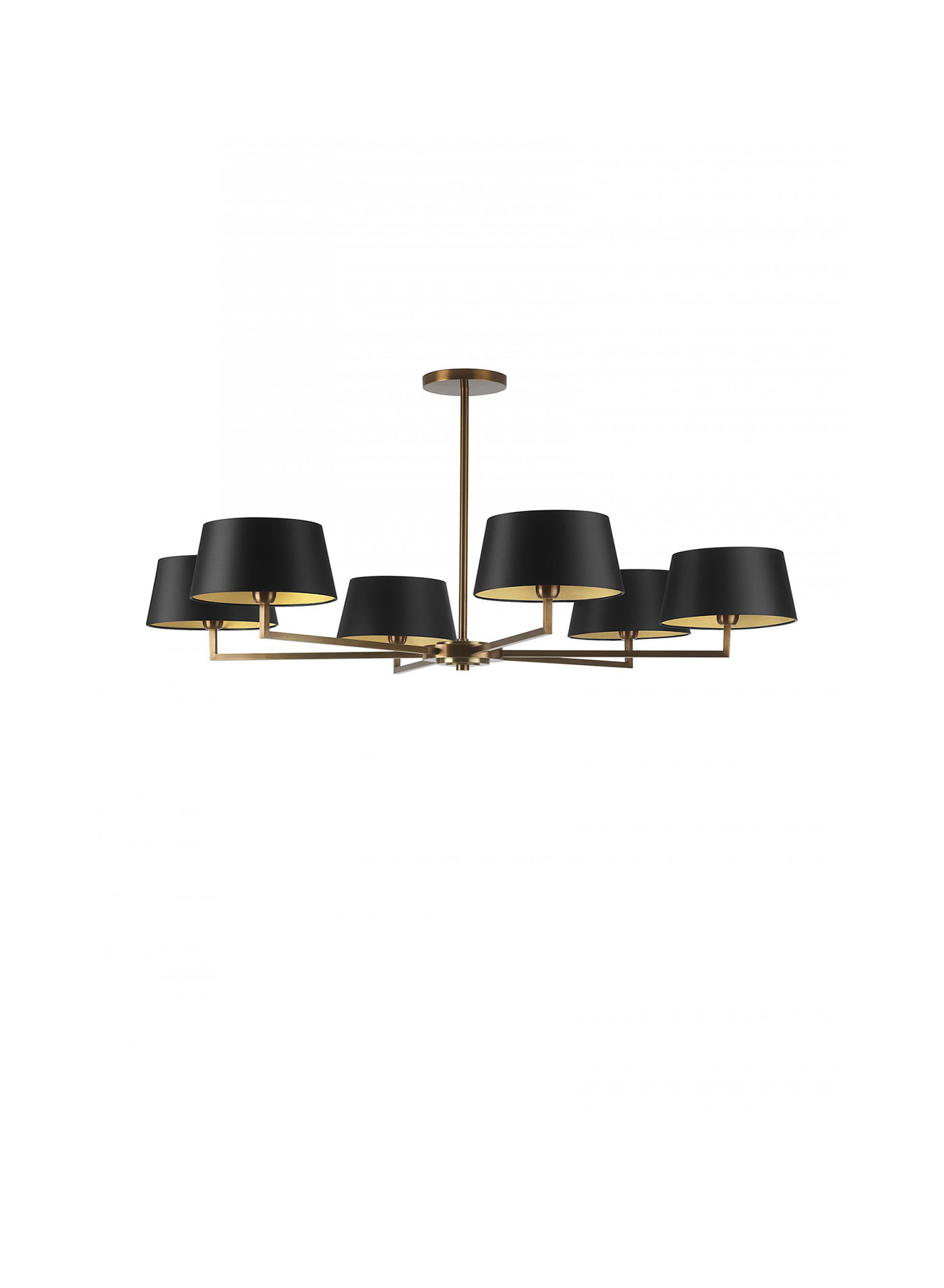 Потолочный светильник Holt 6 Arm Chandelier