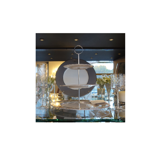 Трехъярусная подставка для сладостей Rose Lace