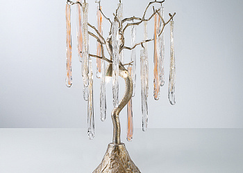 Лампа настольная Glamour Hailstone