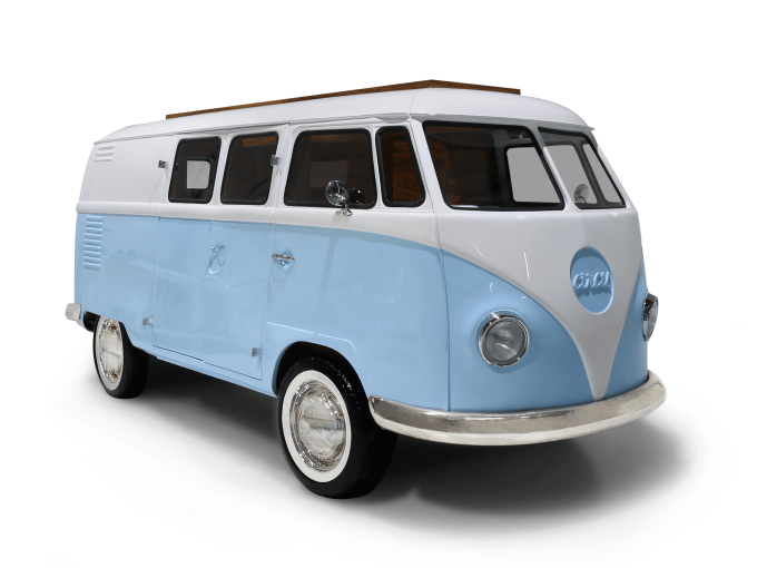 Кровать Bun van bed and room