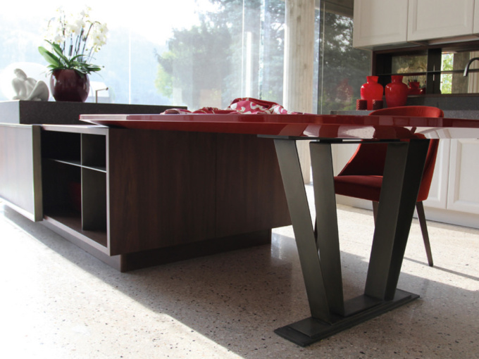 кухня Cashmere Rosso Tiziano