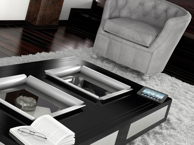 Журнальный столик ALUMINUM FIBER DESIRE