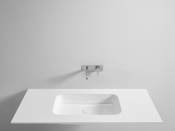 Тумба с умывальником Gelcoat con lavabo Rettangolare Morbido