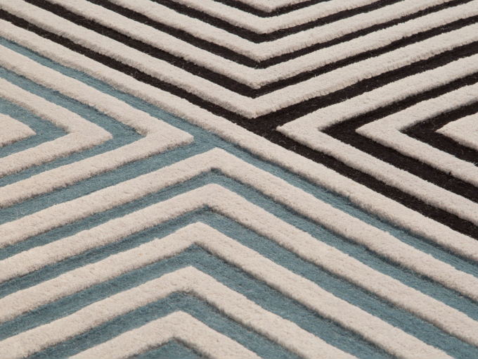 Килим Optic grey