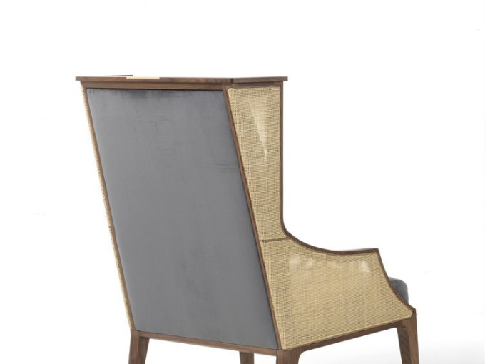 Кресло Liala bergere straw