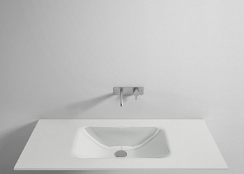 Тумба с умывальником Top in vetro con Lavabo morbido