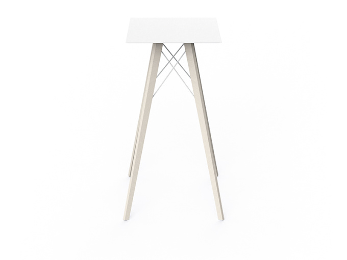 Стол Faz wood high table 50x50x105