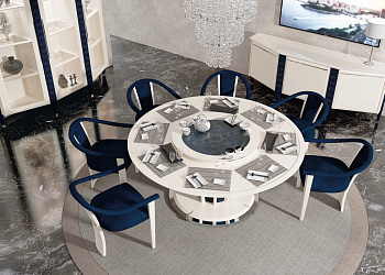 Стіл CAPITAL TABLE 180 NABUK RINGS