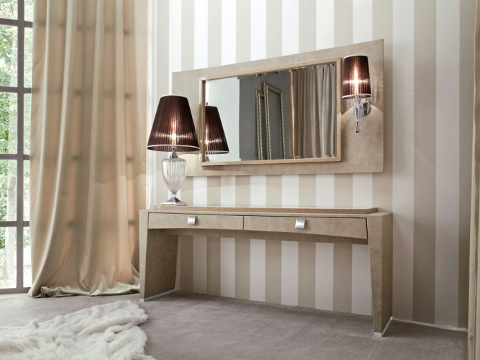 Зеркало Leather With Light