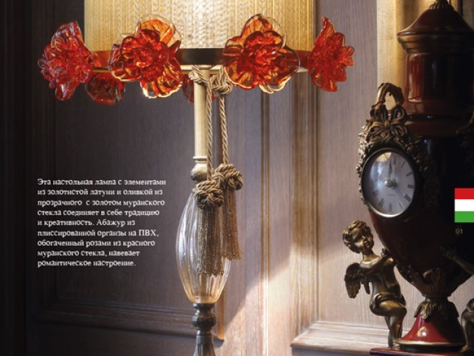 Настольная лампа 1754/G