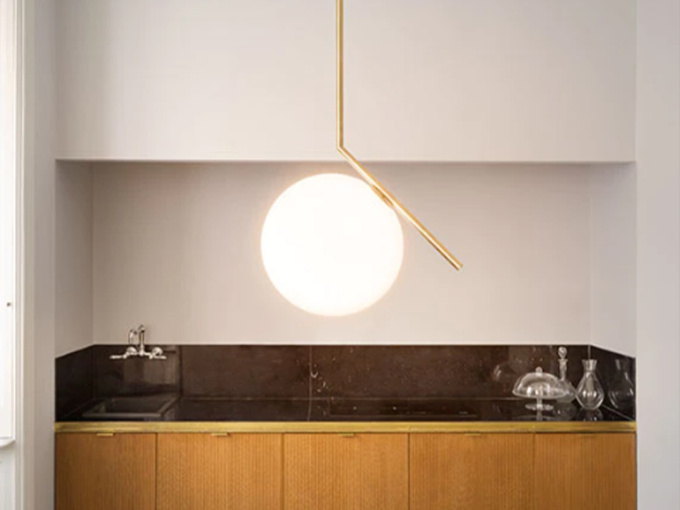 Pendant lamp IC S2 Gold