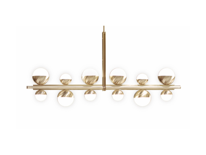 ECLIPSE CHANDELIER WITH SPHERES