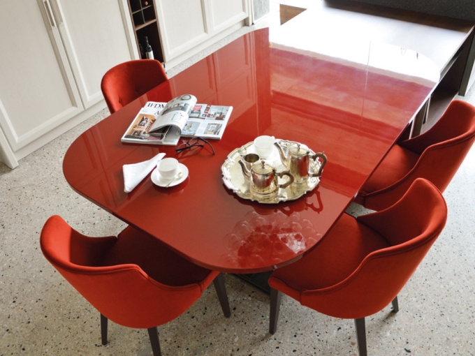 кухня Cashmere Rosso Tiziano