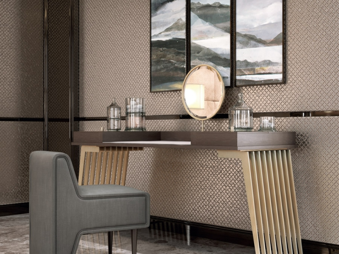 Туалетный столик Hamptons Metal