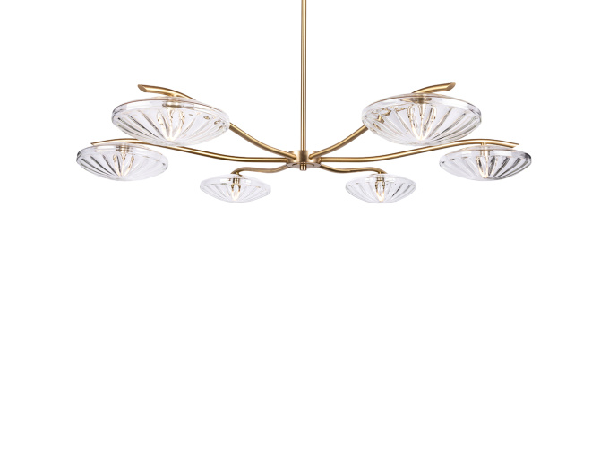 Стельовий світильник Mila 6 Light Round Chandelier