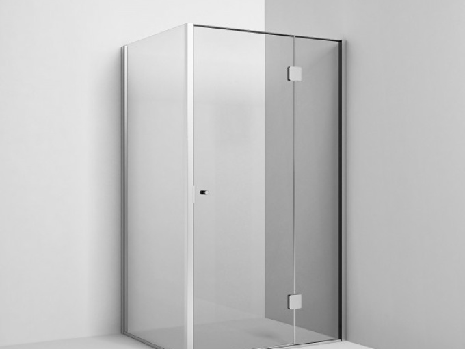 душова кабінка Vetro fisso con anta battente