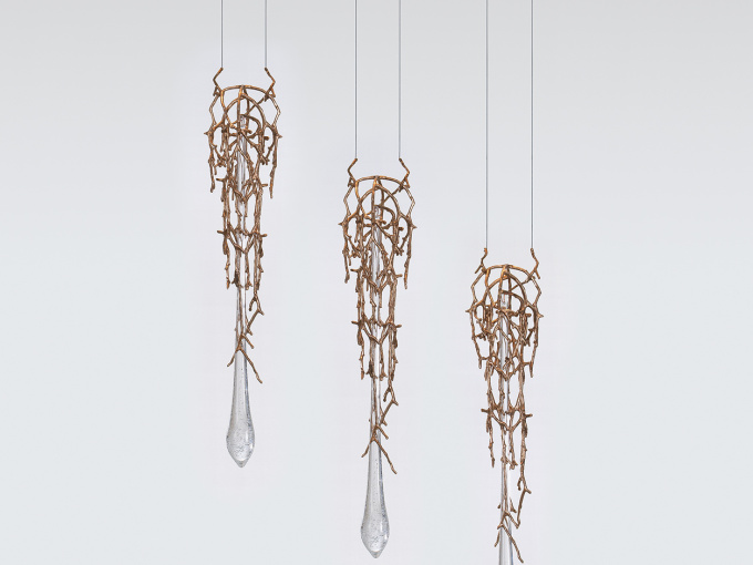 Люстра Liquid Drip Triplet