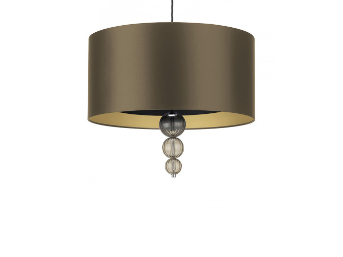 Потолочный светильник Alette 20 Drum Smoke