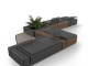 Диваннbй модуль Kes sectional sofa