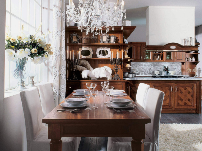 Кухня La walnut versaille