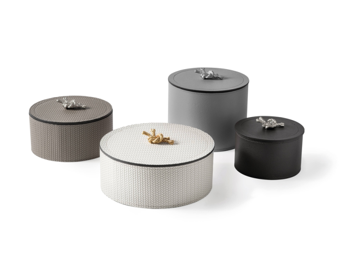 Коробка ROUND BOX THALIA GOLDEN KNOT