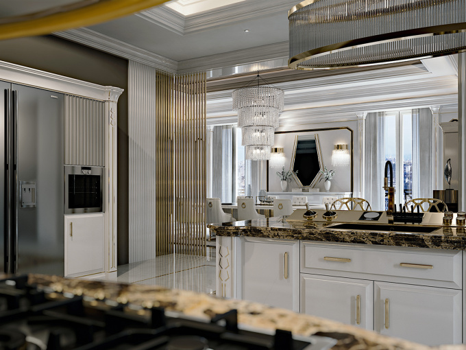 Кухня Антелопе Бокал Кухня