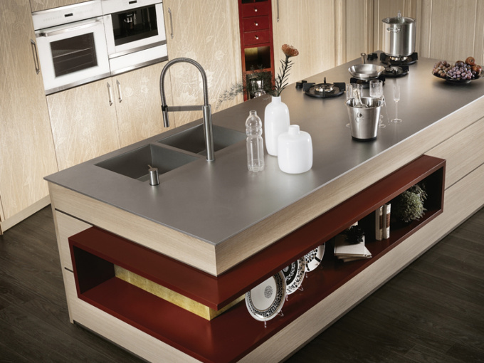 Кухня Penthouse in Shanghai