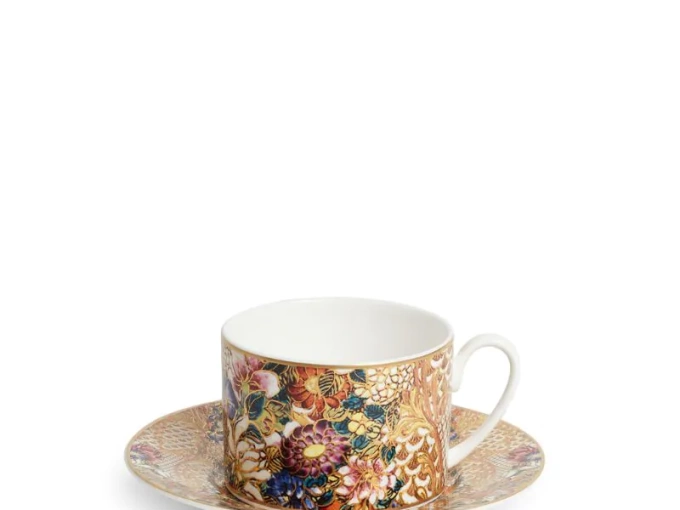 Чашка   Golden Flowers cup and saucer tea set