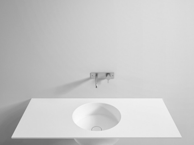 Тумба с умывальником Gelcoat con lavabo Hammam rotondo