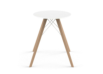 Стол Faz wood dining table ø60x74