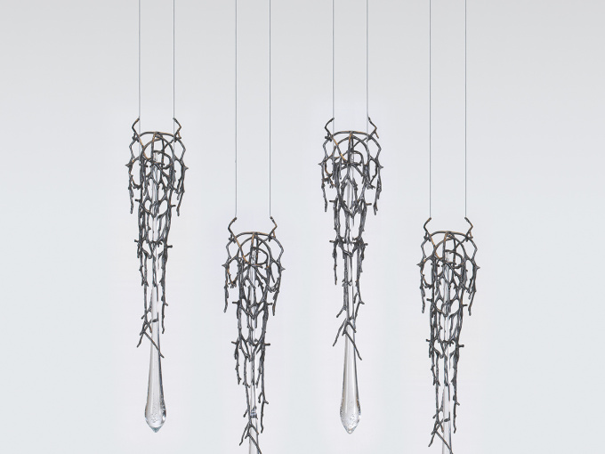 Люстра Liquid Drip Quadruplet