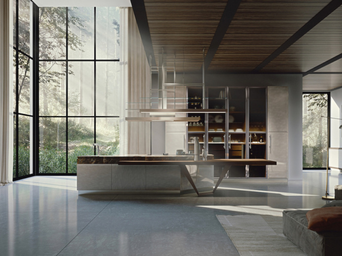 Кухня Essenz Pearl and Walnut