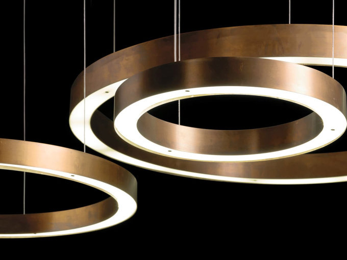 Потолочный светильник Light ring horizontal