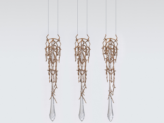 Люстра Liquid Drip Triplet