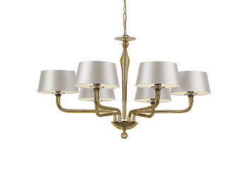 Потолочный светильник Czarina Gold 6 Arm Chandelier