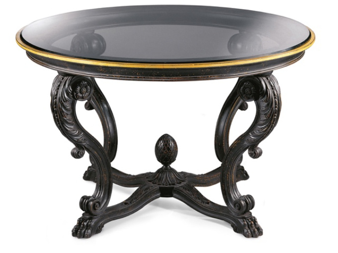 Стол Round Dining Table With Cross - Bar
