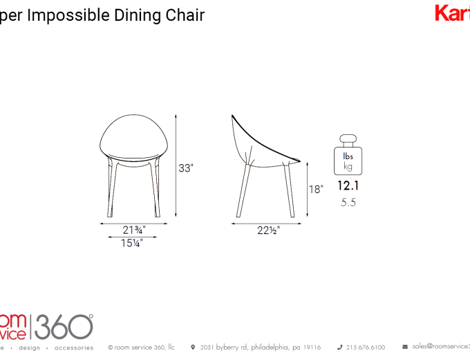Стул Super Impossible  