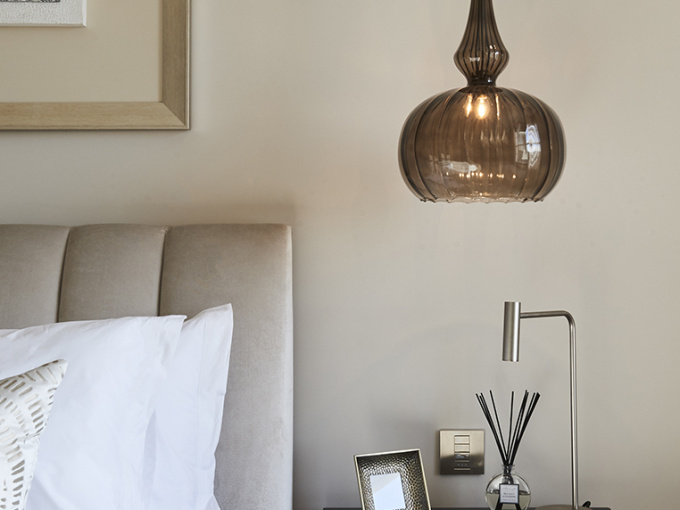 Потолочный светильник Zola Smoke P