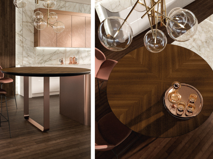 кухня Sixties Seductive Luxury