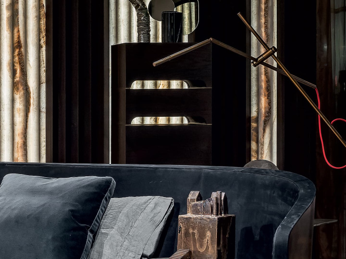 Торшер Pipe light-l