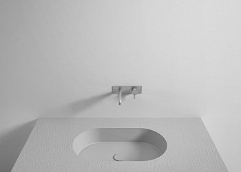 Тумба с умывальником Korakril Stone con lavabo Ovale