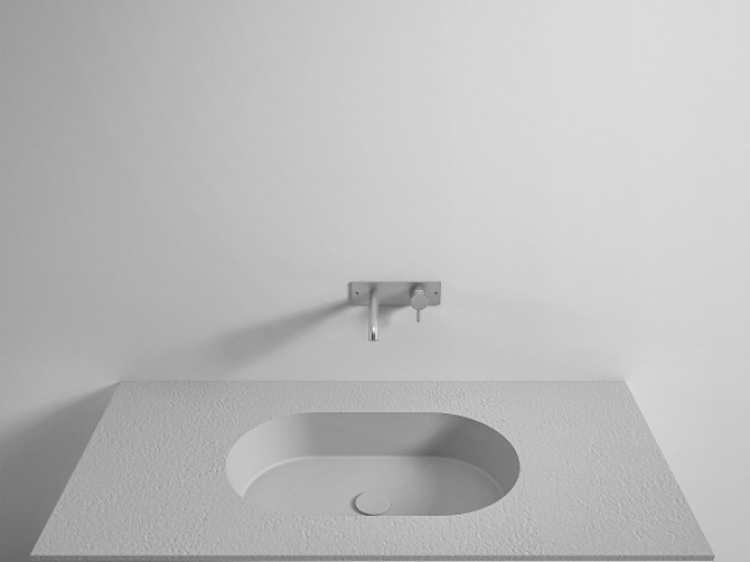 Тумба с умывальником Korakril Stone con lavabo Ovale