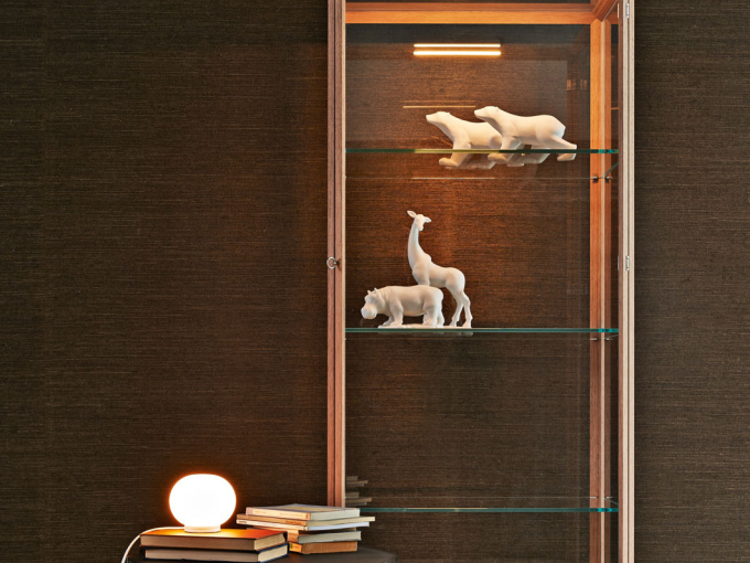 Стеллаж 45°/Vetrina