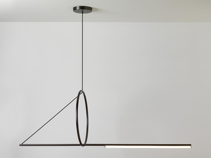 Підвісна лампа   Cercle & trait