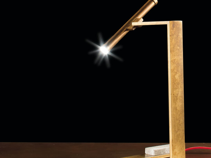 Лампа настольная Flat lamp table