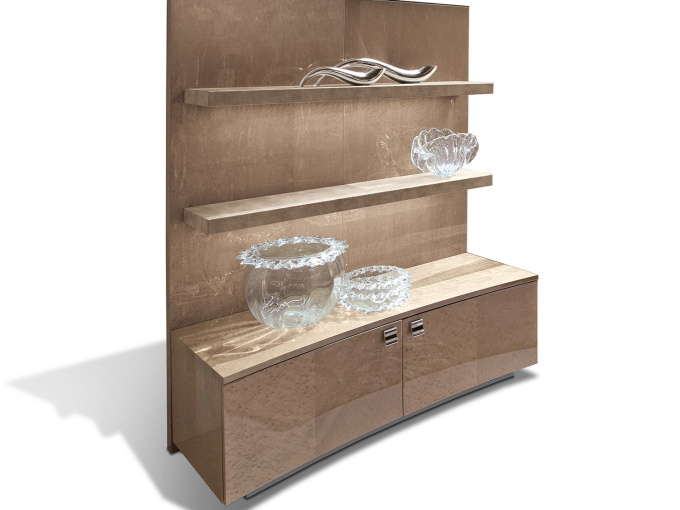 Тумба ТВ з полицями