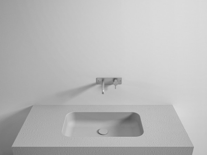 Тумба с умывальником Korakril Stone con lavabo Rettangolare Morbido