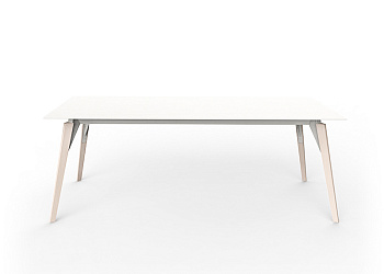 Стол Faz wood lounge table 200x100x74